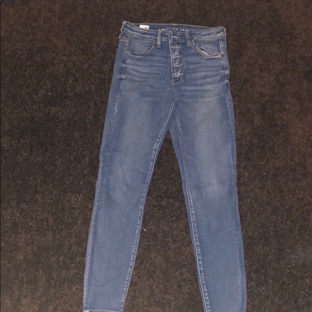 super high rise jeggings